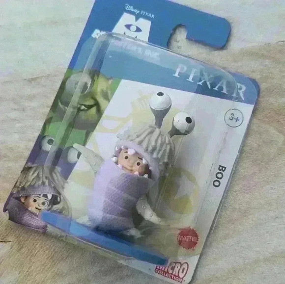 Monsters Inc Boo Micro Collection Disney Pixar Mattel Figurine Toy Pocketsize - Picture 5 of 5